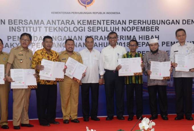 Pemda Kampar Dapat Hibah Kapal Dari Kementerian Perhubungan