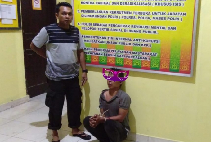 Kepergok Mau Nyolong Motor, Pelaku Sempat Dihakimi Warga dan Diserahkan ke Polisi