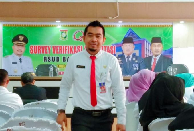 KARS Survey RSUD Bangkinang, Manajemen Komitmen Penuhi Elemen Penilaian Surveyor