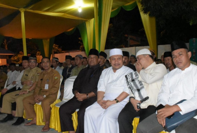 Tunaikan Ibadah Haji, Bupati Kampar Pamitan Dengan Masyarakat Desa Sei Lambu Makmur