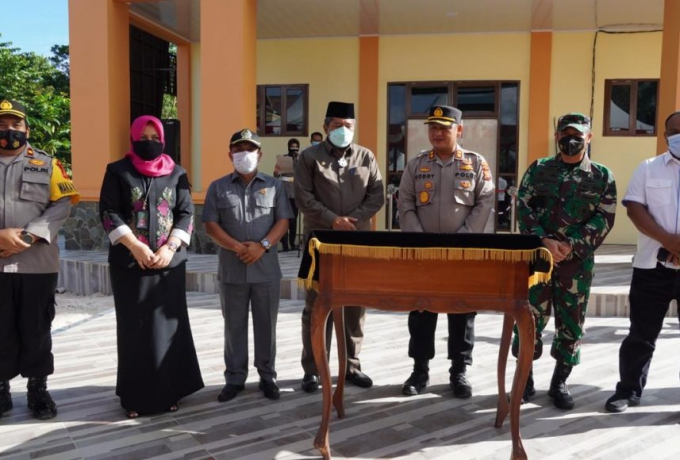 Gedung Endra Dharmalaksana Polres Siak Diresmikan