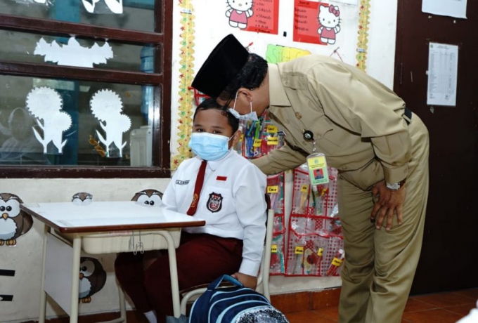 Sekda Siak Arfan Usman, Tinjau PTM di Tahfidz Islamic Center