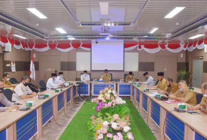 Bupati Kampar Lakukan Rapat Perdana Persiapan MTQ Ke-51 Tingkat Kabupaten Kampar