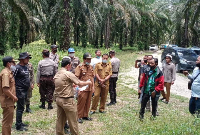 Pemkab Rohul Justifikasi Lahan PT. Hutahaean