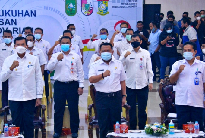 Kabupaten Kampar jadi Salah Satu pilot project TP2DD di Provinsi Riau