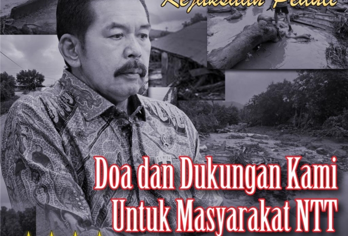 Kejaksaan RI Sampaikan Bantuan Kemanusiaan di NTT