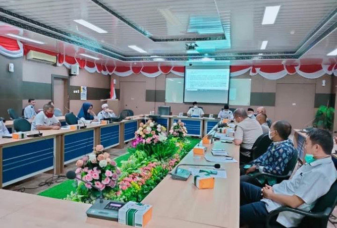 Bupati Yang Di Wakili Sekda Kampar Pimpin Rapat Persiapan Pelaksanaan Bulan Suci Ramadhan 