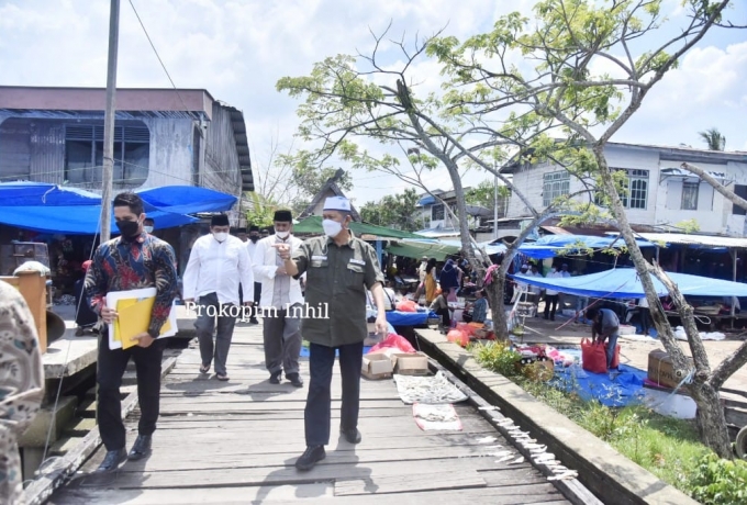 Wabup Inhil Laksanakan Safari Ramadhan di Sapat