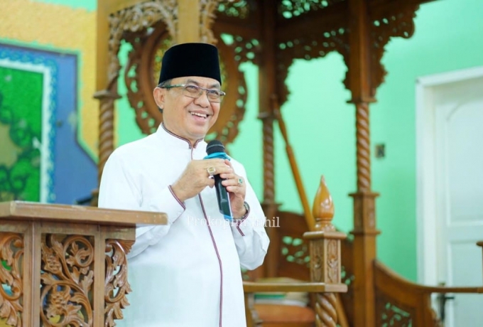 Bupati Inhil Pimpin Safari Ramadhan Hari ke- 8