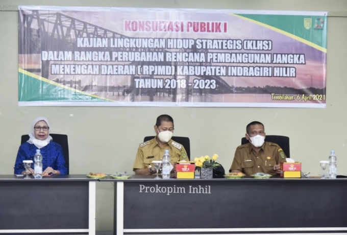 Pemkab Inhil Gelar KLHS Rangka Perubahan RPJMD 2018-2023