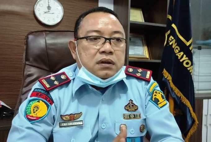 Lapas Kelas II B Pasir Pengaraian berikan Remisi khusus Lebaran kepada 483 warga binaan ke Kemenkunham