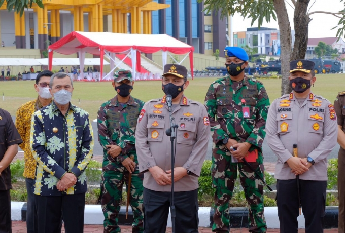 Wakapolri Resmikan Gedung Pelayanan Publik Terpadu Polda Riau