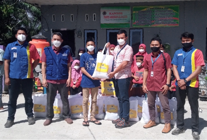 Total Sebanyak 96 Paket Nutrisi Dibagikan Rumah Yatim Bersama Bebelac Dan Indomaret