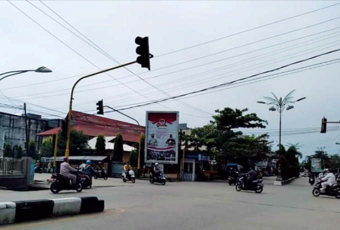 Ketua IPMI Sayangkan Lampu Isyarat Jalan Nasional di Tembilahan Mati Total