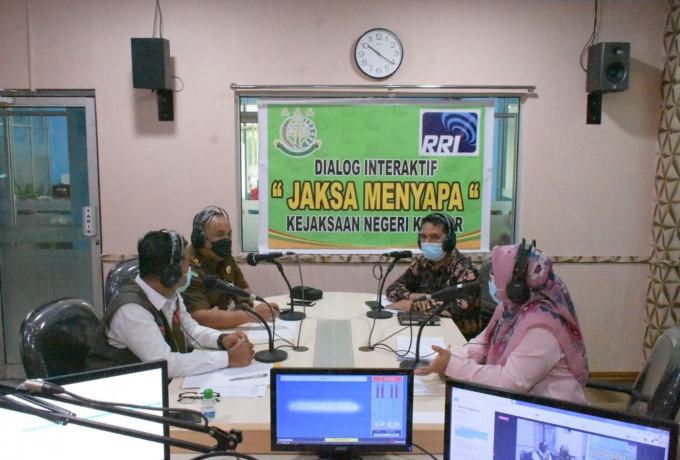 Kejari Kampar Gandeng Diskominfo dan BPBD Dalam Program Dialog Interaktif Jaksa Menyapa