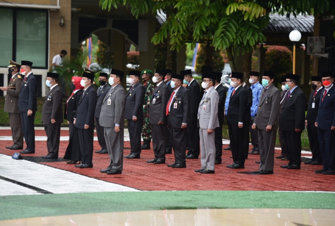 Upacara HUT RI ke-76 Tetap dilaksanakan Secara Terbatas 