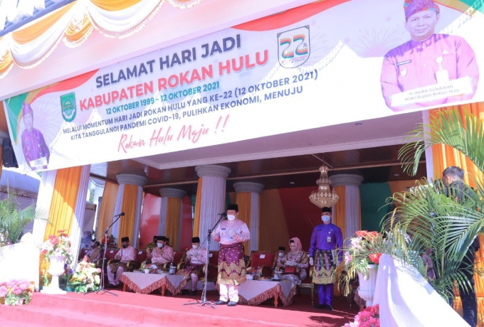 Bupati H. Sukiman ajak Seluruh Elemen bersatu Membangun Rohul Maju