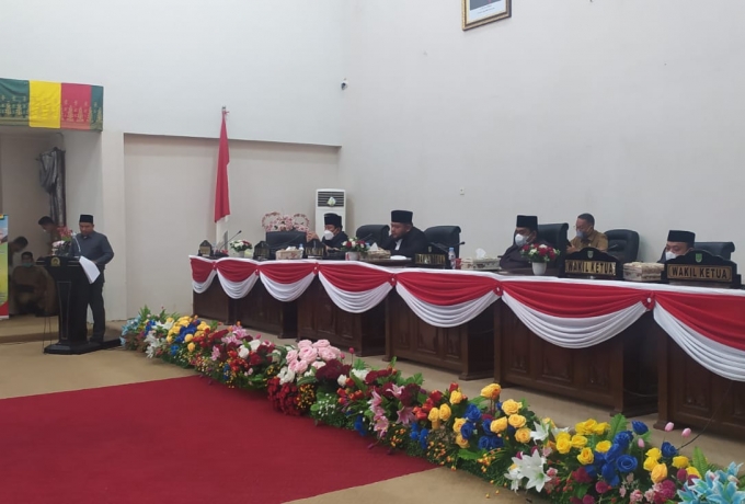 Bupati dan DPRD Rohul Menyetujui RPJMD Kabupaten Rokan Hulu Tahun 2021-2026