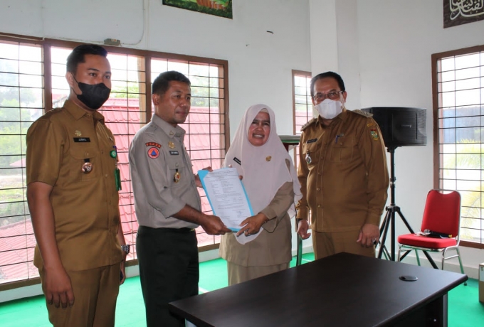 Perlindungan dan Keselamatan Dokumen, Dinas Perpustakaan dan Kearsipan  Kampar Teken MOU dengan Beberapa Pihak