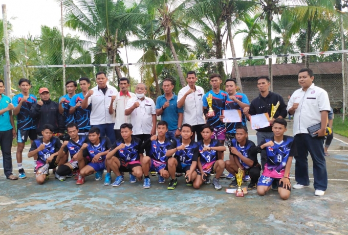 Koni dan PBVSI Inhil Tutup Open Turnamen Rudal cup di Pulau Kijang