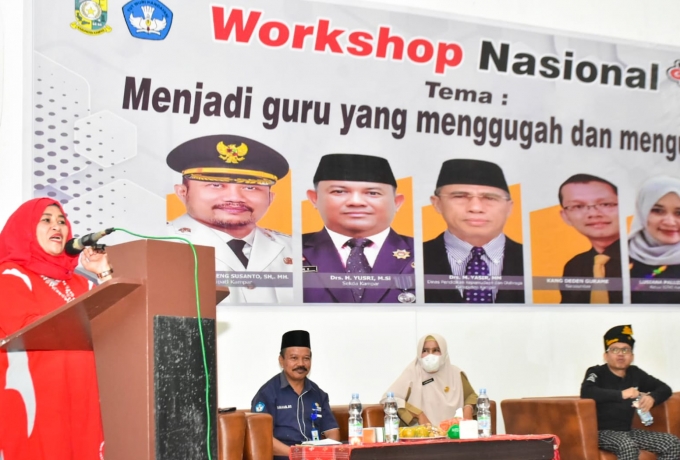 700 Guru PAUD Se Kabupaten Kampar ikut Seminar Nasional, Bupati Kampar : Jadilah Guru Yang Menggugah dan Mengubah