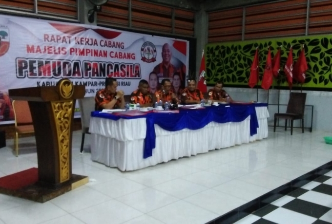 Rakercab MPC Pemuda Pancasila Kabupaten Kampar Resmi di Buka