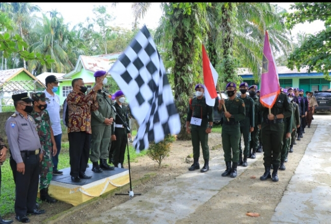 Menwa Napak Tilas Benteng Tujuh Lapis Tuanku Tambusai