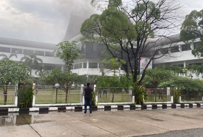 Pasca Kebakaran, Kantor Bappeda Dialihkan Ke Kantor BPSDM Riau 