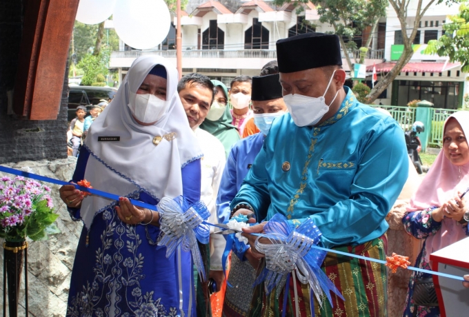 Dukung Program Pustaka Nasional, Bupati Kampar Resmikan Pocadi