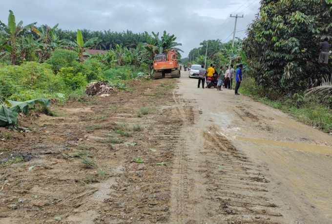 Perbaikan Jalan Sekara - Limau Manis, Kades Sekara: Jalan Urat Nadi Perekonomian