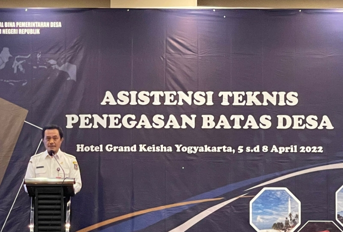 Dirjen Bina Pemdes Kemendagri Minta Pemerintah Daerah Percepat Penegasan Batas Desa