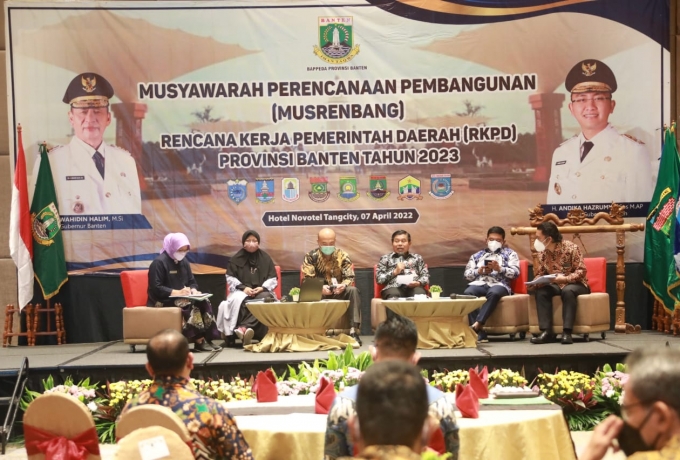 Di Forum Penyusunan RKPD 2023 Banten, Kemendagri Sampaikan 2 Hakikat Musrenbang