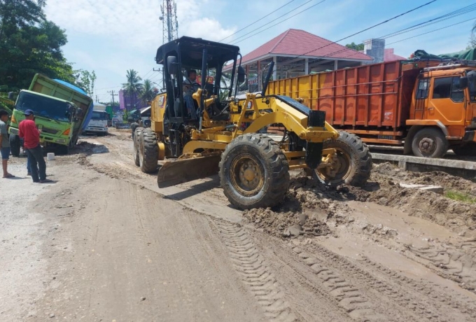 Dinas PUPR Riau Siagakan Alat Berat untuk Antisipasi Bencana saat Mudik Lebaran