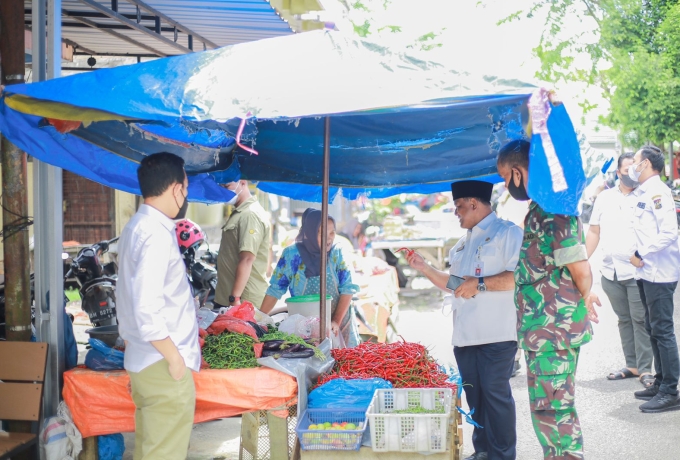 Pemkab Kampar Cek Pasar Menjelang Idul Fitri