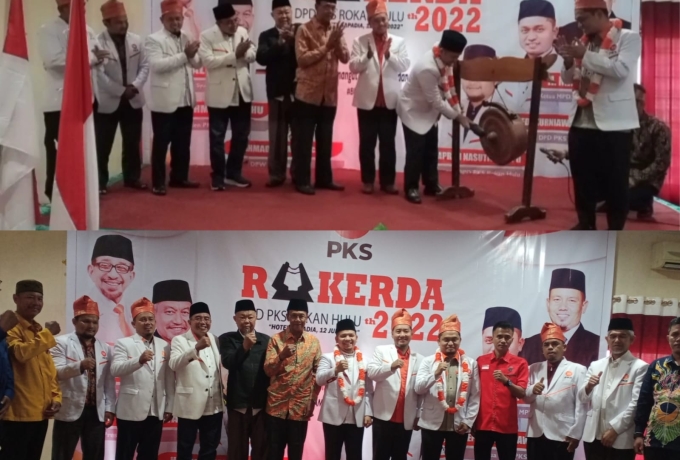 Rakerda DPD PKS Rohul, Transformasi dan Kolaborasi Targetkan 8 Kursi 2024