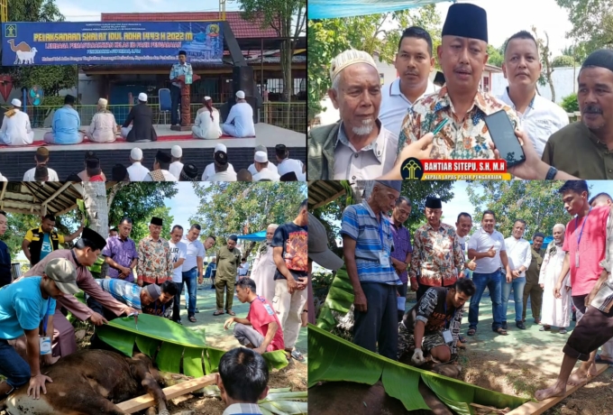 Idul Adha, Lapas Pasir Pengaraian Sembelih 12 Ekor Hewan Kurban