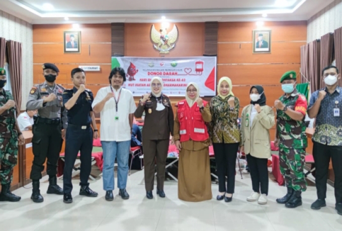 DP2KBP3A Hadiri DDS Dalam HUT Adhyaksa di Inhil