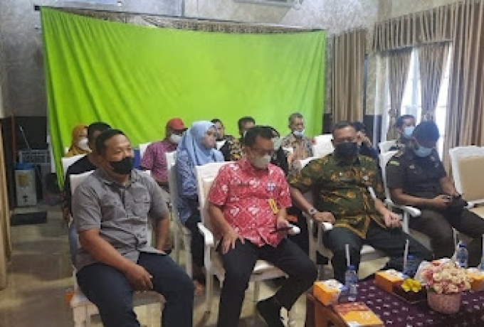 DP2KBP3A Inhil Ikuti Virtual Meeting Siaga Tim Pendamping Keluarga