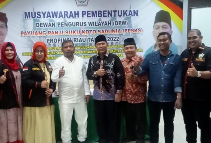 Yusko Pimpin Suku Koto Sedunia Wilayah Riau Periode 2022-2027