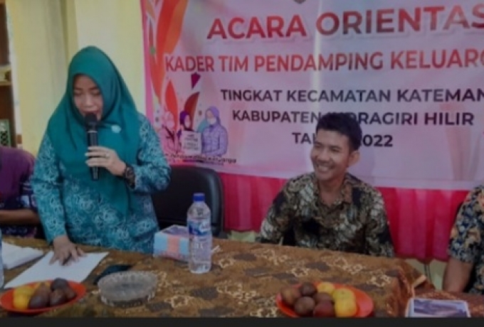 DP2KBP3A Inhil Gelar Orientasi Bagi TPK di Kecamatan Kateman