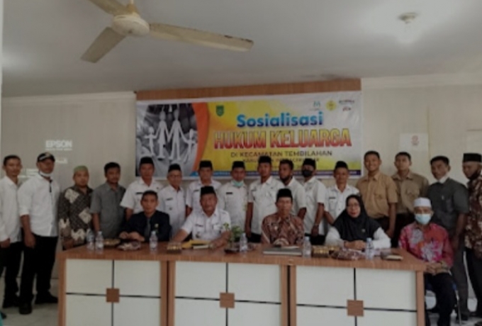 Sosialisasi Hukum Keluarga Dilakukan DP2KBP3A Inhil di Kecamatan Tembilahan