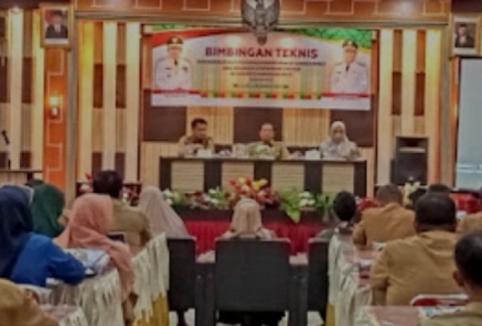 DP2KBP3A Inhil Lakukan Bimtek Perencanaan dan Penganggaran Responsif Gender