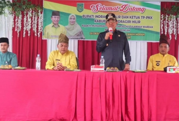 Wardan Silaturahmi Bersama RT/RW dan Perangkat Desa dan Kelurahan Sekecamatan Tanah Merah