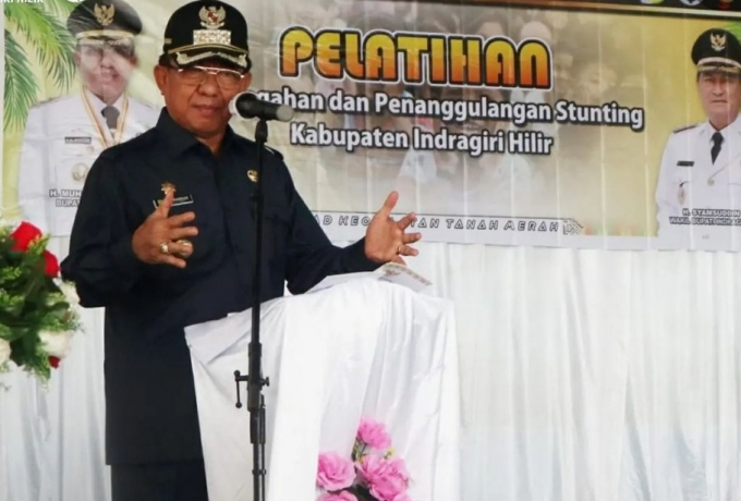 Bupati HM Wardan Buka Pelatihan Pencegahan dan Penanggulangan Hingga ke Desa