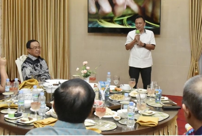 Pemkab Inhil Laksanakan Ramah Tamah dan Jamuan Makan Malam Bersama Kejati Riau