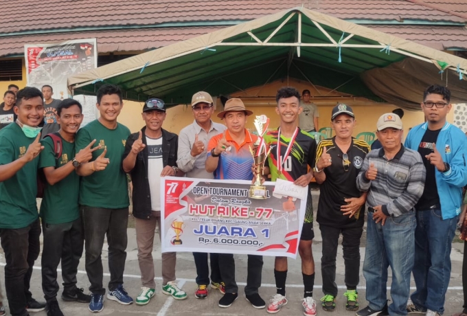 Ferryandi Secara Resmi Tutup Turnamen Futsal Pemuda GAS CUP