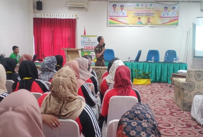 BKAD Benteng 7 Lapis Laksanakan Pelatihan Peningkatan Kapasitas Managemen BUMDes