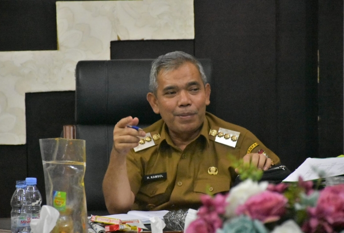 Pj Bupati Kampar Rapat Dengan OPD, Ini Agendanya 