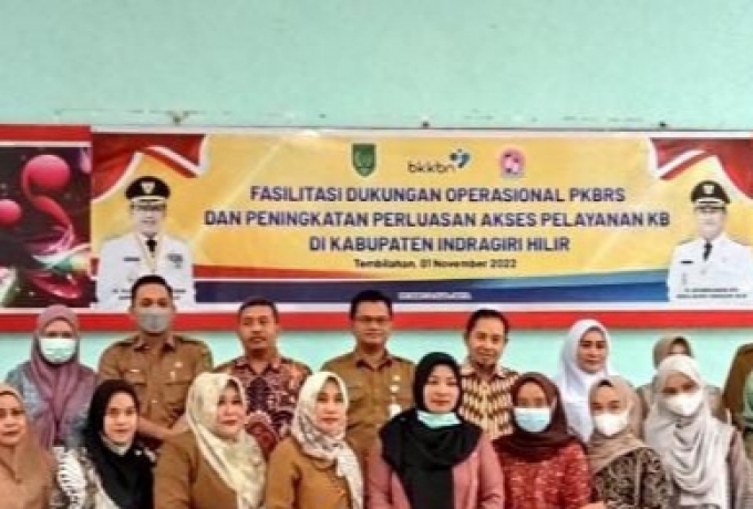 DP2KBP3A Inhil Fasilitasi Dukungan Operasional PKBRS dan Peningkatan Pelayanan KB