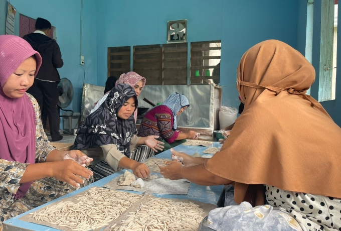 Amplang Udang Siska Karolina Tembilahan, Tembus Pasar Mancanegara